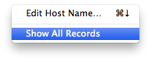 Show All Records